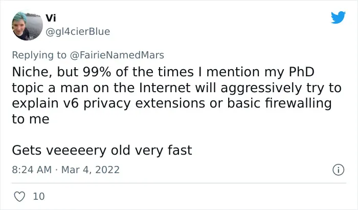 34 Times Guys Humiliated Themselves By Mansplaining Things To Skilled Individuals, As Shared By Women On Twitter