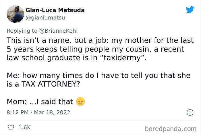 35 Hilarious Times People Got Confused With Names And Made Themselves Look Dumb