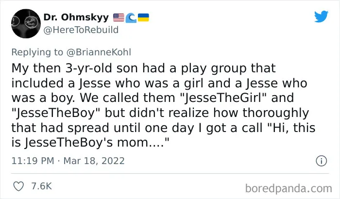 35 Hilarious Times People Got Confused With Names And Made Themselves Look Dumb