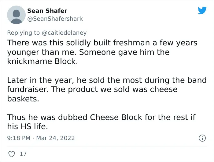 30 Chucklesome Reasons Folks Received Ridiculous Nicknames, As Shared In This Twitter Thread