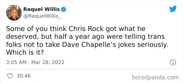 Here’s How People Reacted To Will Smith Slapping Chris Rock During The Live Oscars Broadcast (40 Posts)