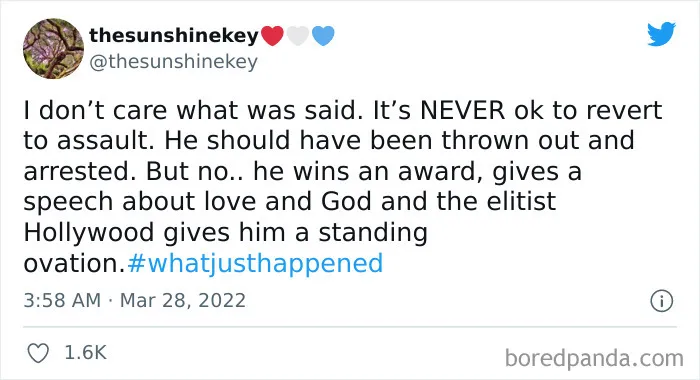 Here’s How People Reacted To Will Smith Slapping Chris Rock During The Live Oscars Broadcast (40 Posts)