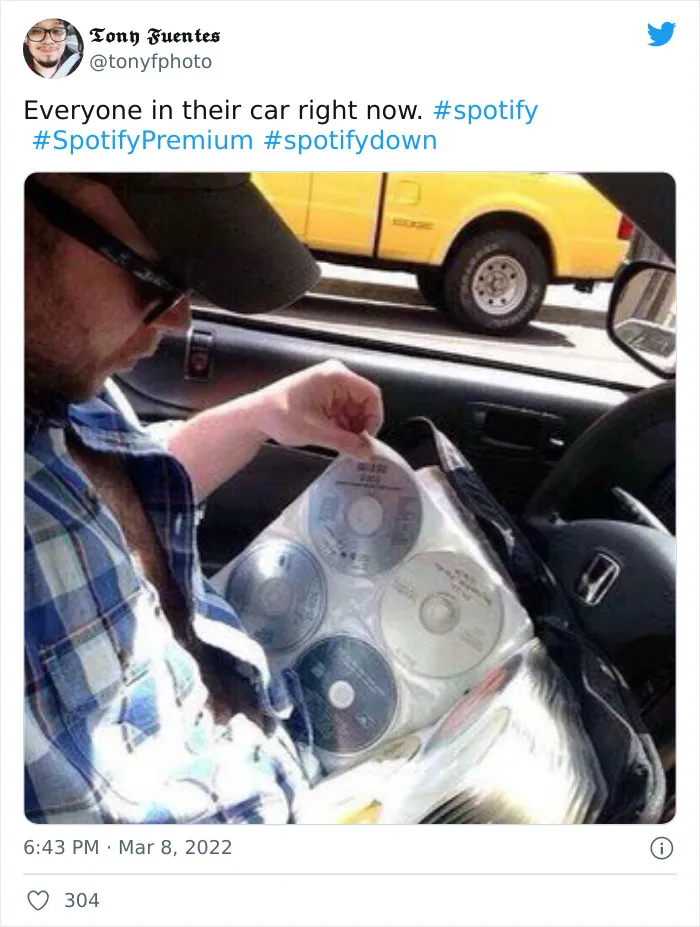 Spotify Going Down Prompted People To Post These 30 Memes And Reactions