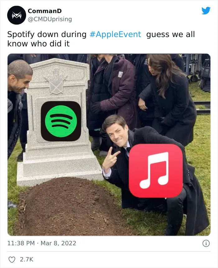 Spotify Going Down Prompted People To Post These 30 Memes And Reactions