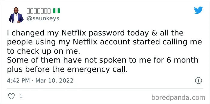 I Changed My Netflix Password