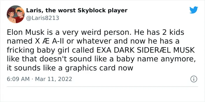 Elon Musk And Grimes Welcomed Their Second Child, And The Internet Was Blessed With These 30 Reactions