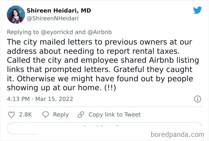 People Share 30 Horror Stories After Woman Shares How Her House Was Listed As An Airbnb By A Stranger