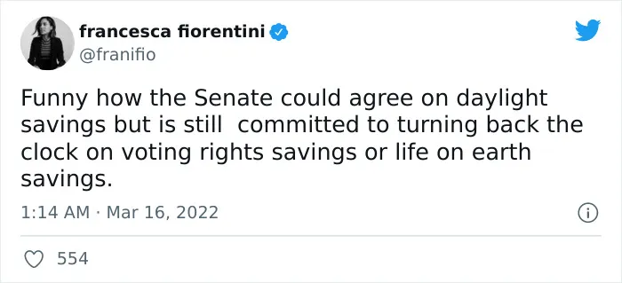 The US Senate Just Voted To Make Daylight Saving Time Permanent In 2023, And Here Are 30 Of People's Best Reactions