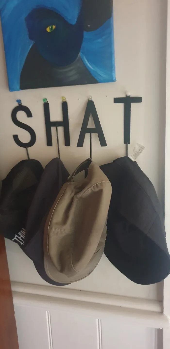 My Hat Hooks :)