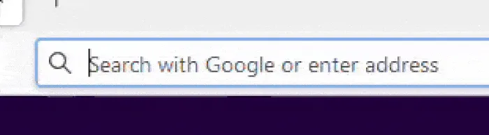 Having To Type Out The Beginning Of Each Website