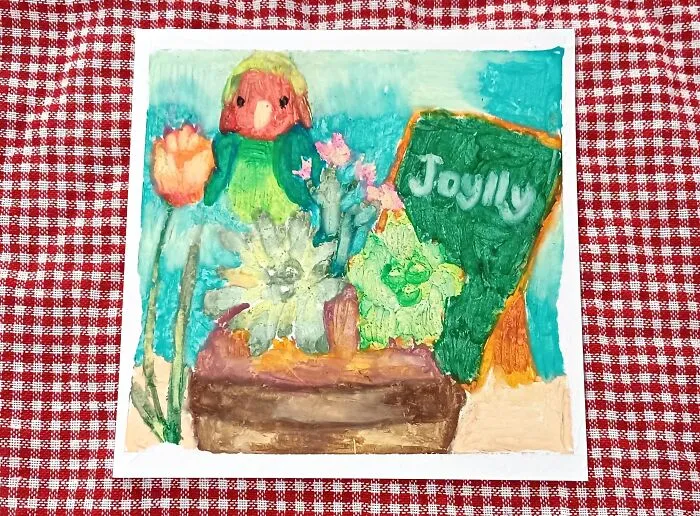 Lovebird & Succulents