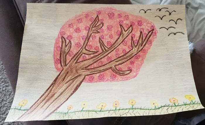 A Tree I Drew For Spring!