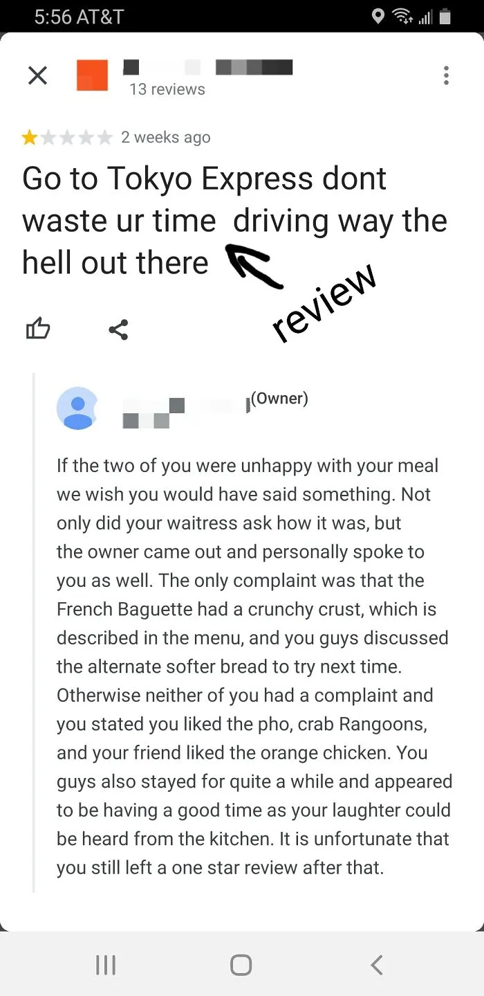 Our Local Asian Restaurant.