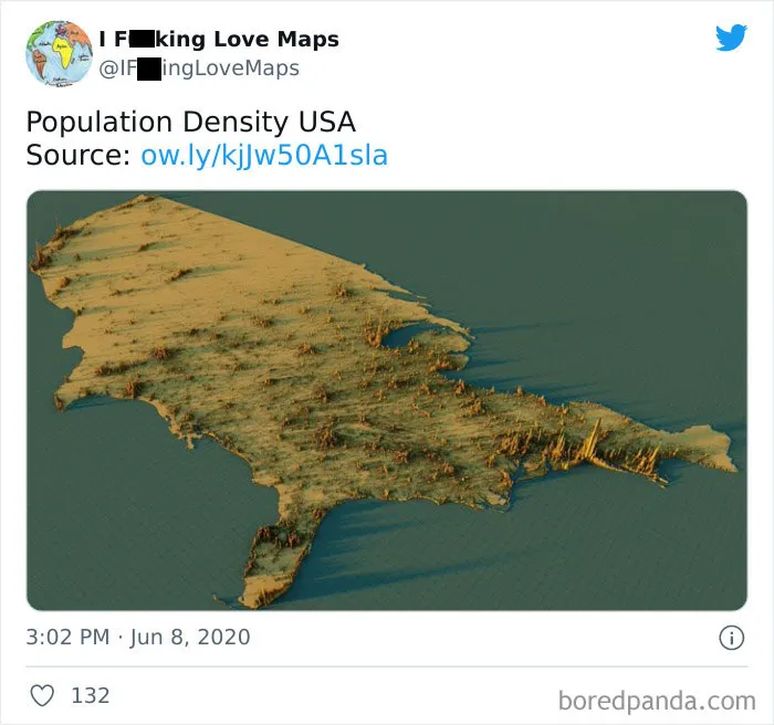 35 Unusual Maps That Might Change How You See The World, As Shared In This Online Account