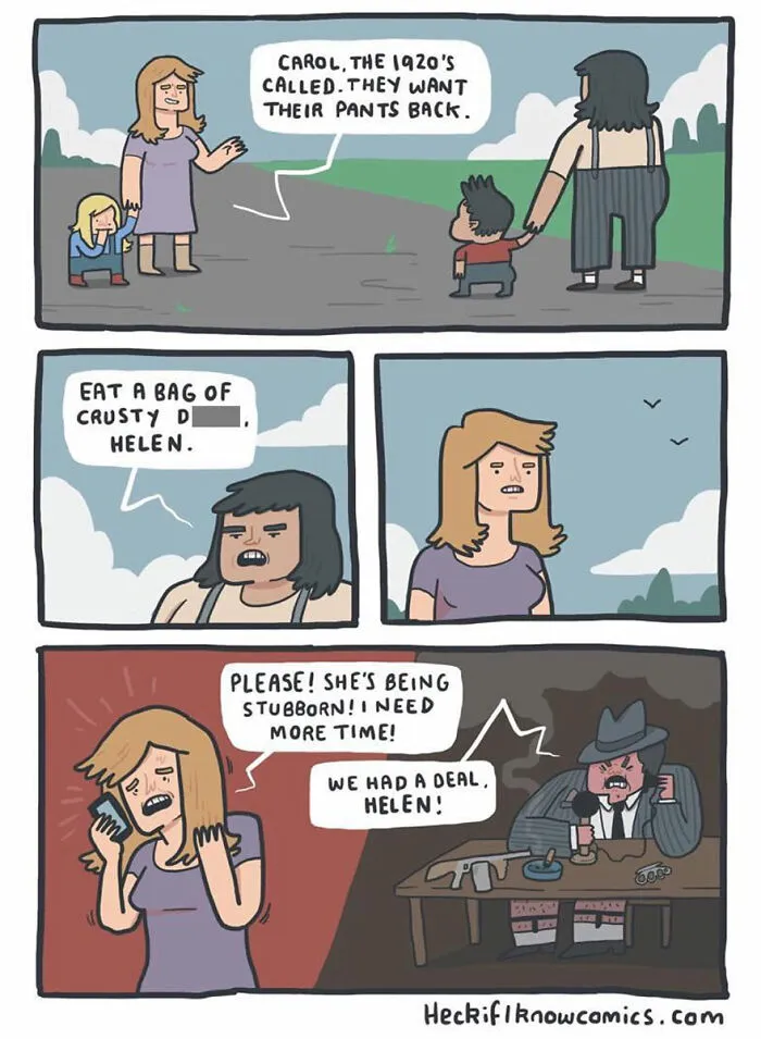 Artist Made These 40 Hilariously Absurd Comics With Ridiculously Unexpected Twists