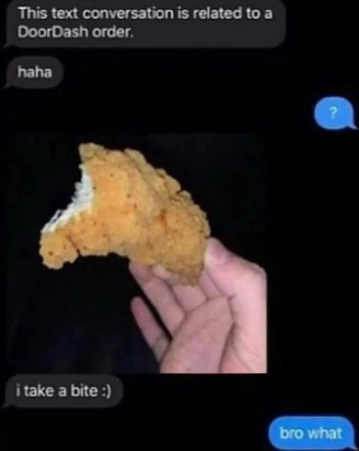 35 Texts From Food Delivery Workers That Might Make You Laugh