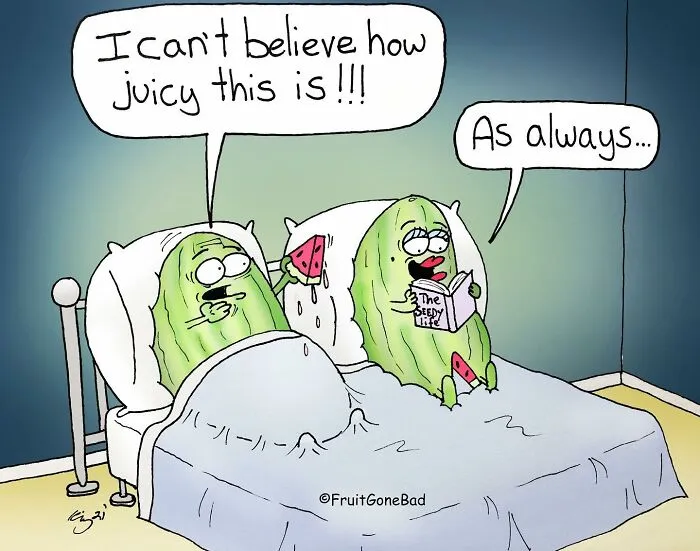 30 Slightly Inappropriate Comics By "Fruit Gone Bad" (New Pics)