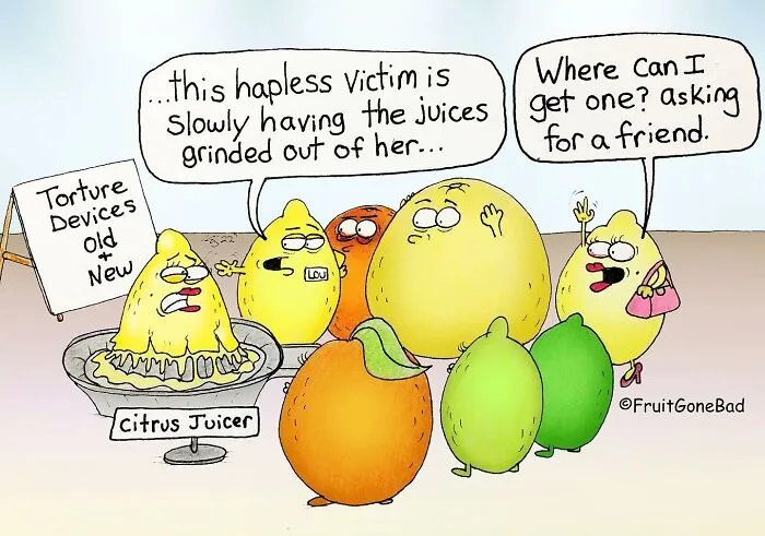 30 Slightly Inappropriate Comics By "Fruit Gone Bad" (New Pics)