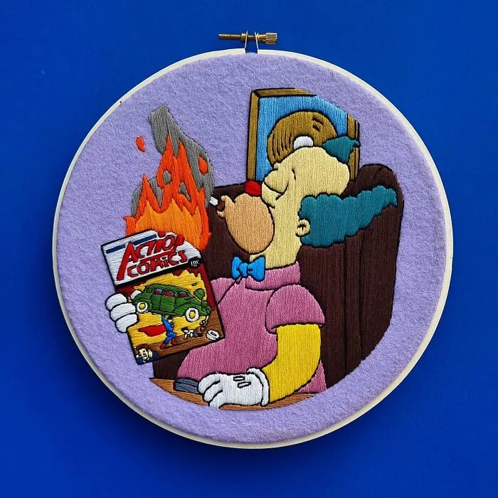 ¡Tienes que dejar de tirar así el dinero, Krusty!