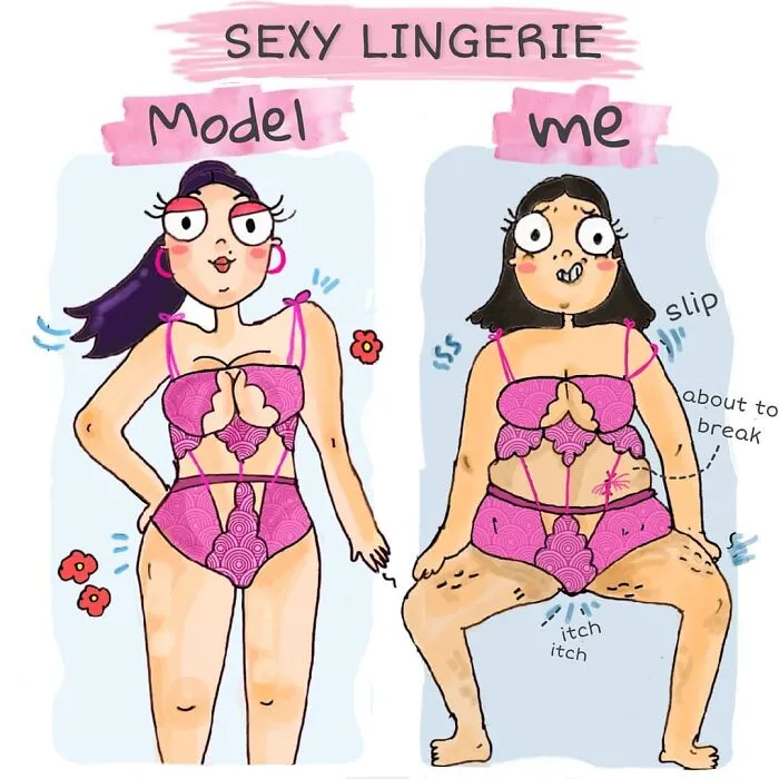 26 New Honest Comics That Illustrate What Girls Have To Deal With Every Day By This Artist