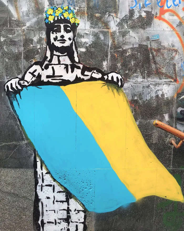 Mother Of Georgia Stands With Ukraine