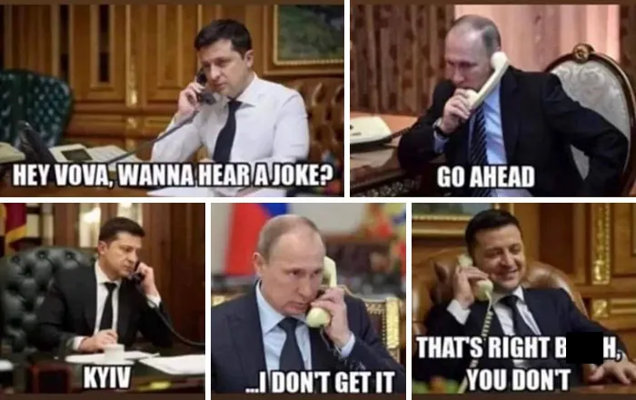 The Russo-Ukrainian War Prompted People To Create Memes And Here Are 35 That Show Support To Ukraine