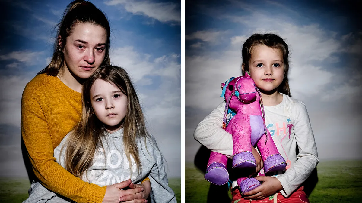 My 18 Photographs Showing The Reality Of Ukrainian Children And Women Who Have Escaped From War To Poland