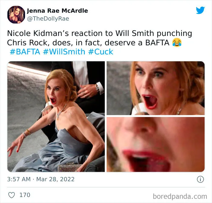Here’s How People Reacted To Will Smith Slapping Chris Rock During The Live Oscars Broadcast (40 Posts)