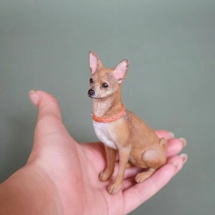 Here’s My Collection Of 31 Dog Sculptures That I Made From Polymer Clay