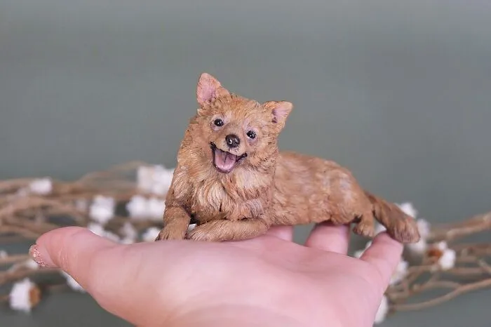 Here’s My Collection Of 31 Dog Sculptures That I Made From Polymer Clay