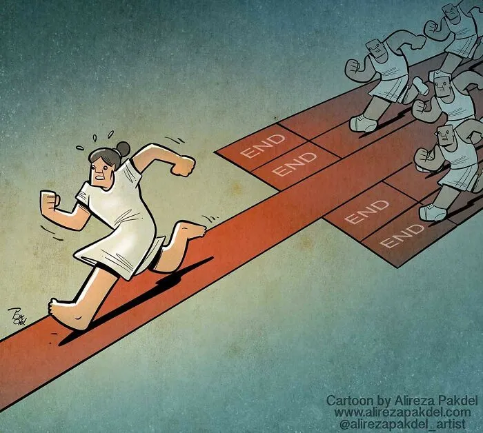 Este artista muestra los problemas de la sociedad moderna, y aquí tienes 30 nuevas ilustraciones suyas