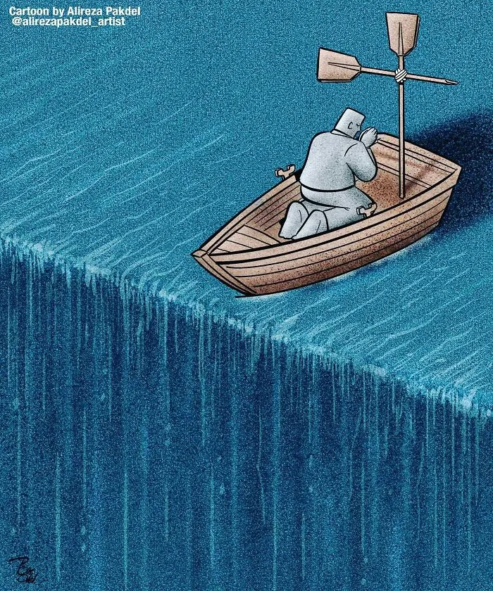Este artista muestra los problemas de la sociedad moderna, y aquí tienes 30 nuevas ilustraciones suyas
