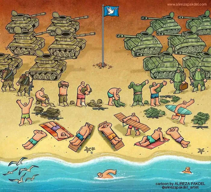 Este artista muestra los problemas de la sociedad moderna, y aquí tienes 30 nuevas ilustraciones suyas