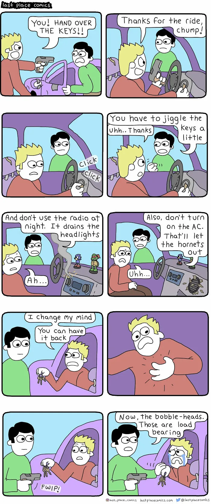 Here Are 30 New Unexpectedly Hilarious And Dark 'Last Place Comics,' And They Might Make Your Day