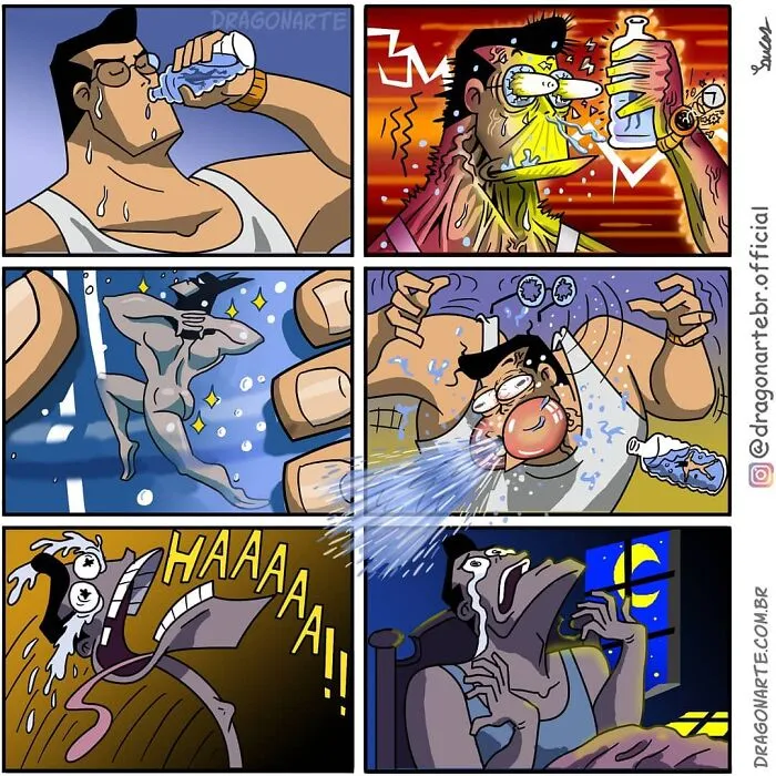 34 Divertidas situaciones a las que se enfrentan los superhéroes cuando nadie los ve