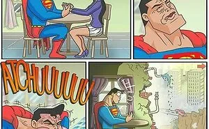 Artist Illustrates 34 Funny Situations Superheroes Face When No One's Watching (New Pics)
