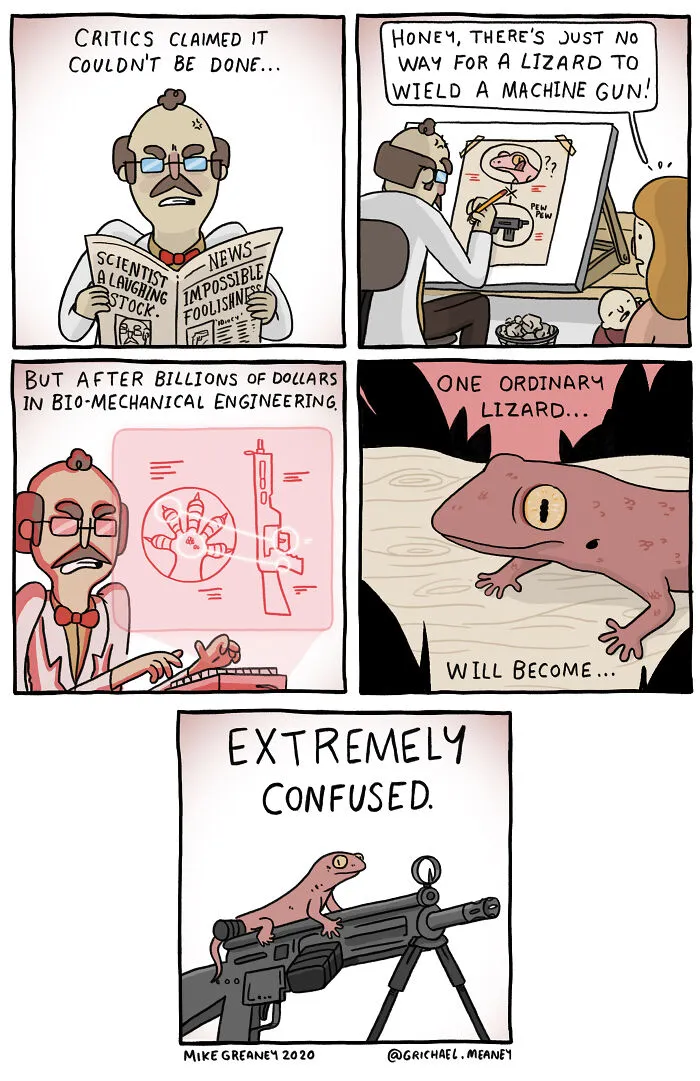 27 Comics With Unexpected Endings By Mike Greaney