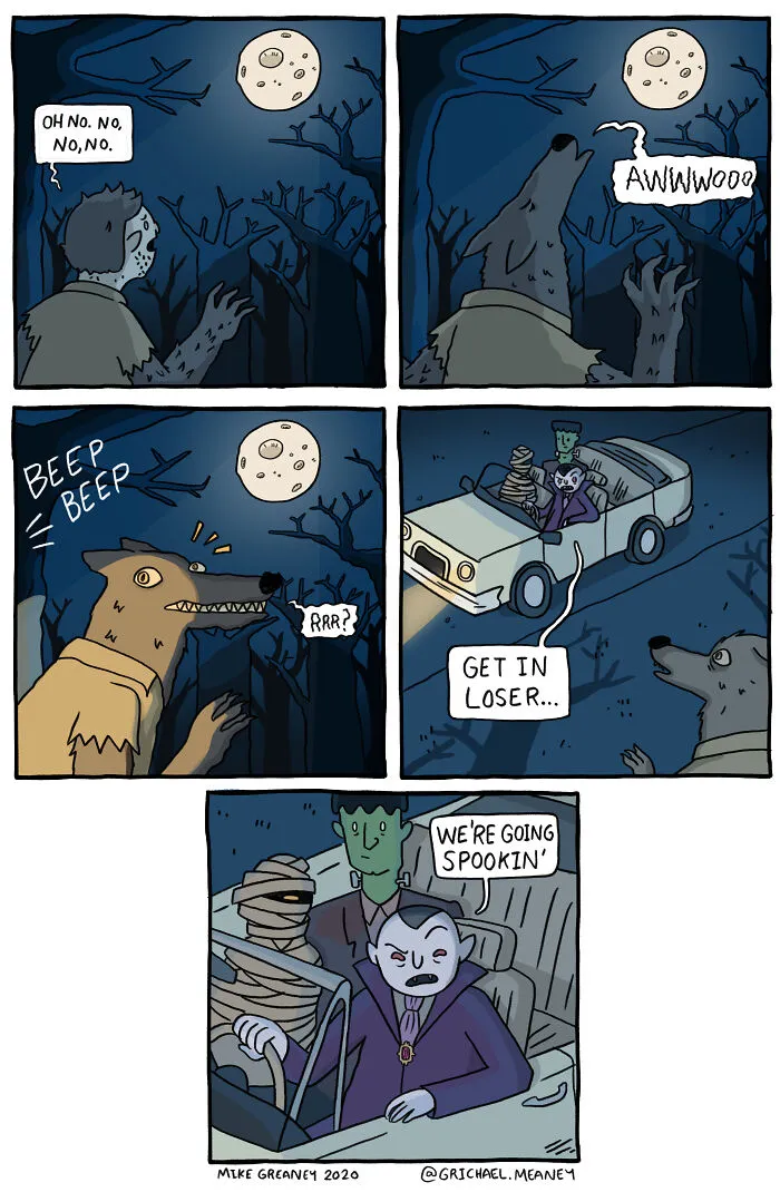 27 Comics With Unexpected Endings By Mike Greaney