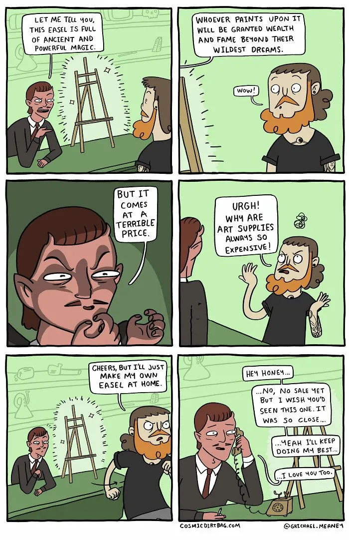 27 Comics With Unexpected Endings By Mike Greaney