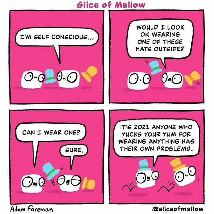 This Artist Makes Colorful Comics With Wholesome And Funny Endings, And Here's The Result (30 Pics)