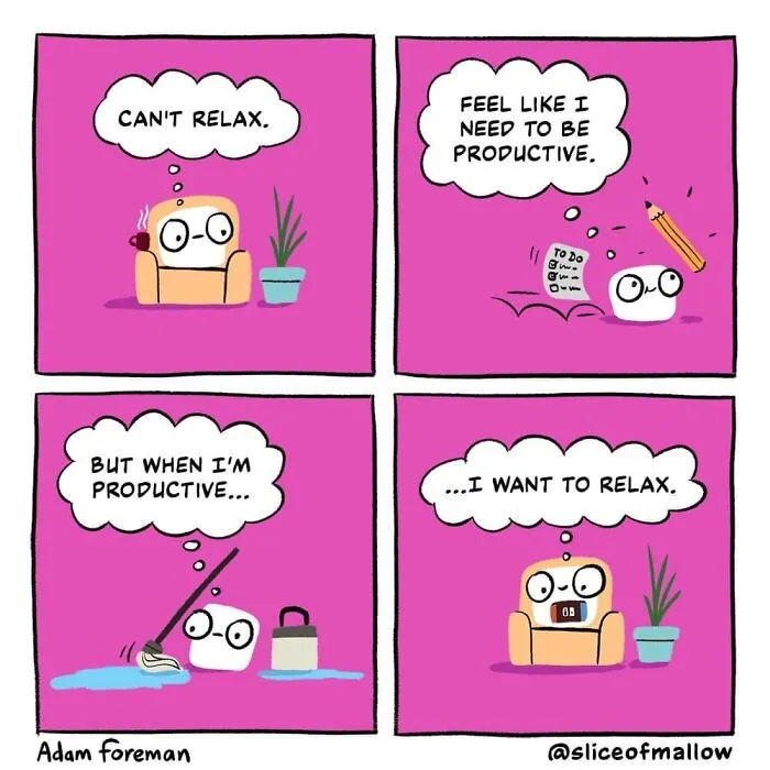 This Artist Makes Colorful Comics With Wholesome And Funny Endings, And Here's The Result (30 Pics)
