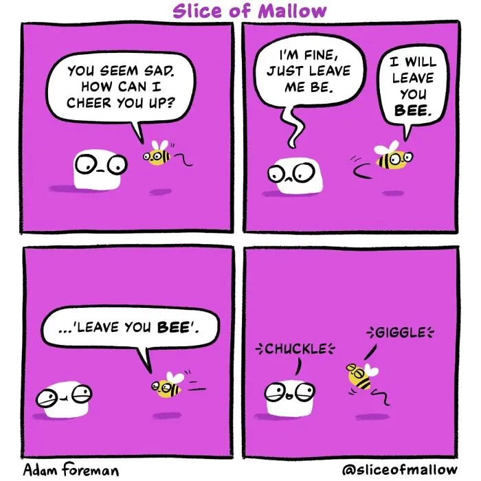This Artist Makes Colorful Comics With Wholesome And Funny Endings, And Here's The Result (30 Pics)