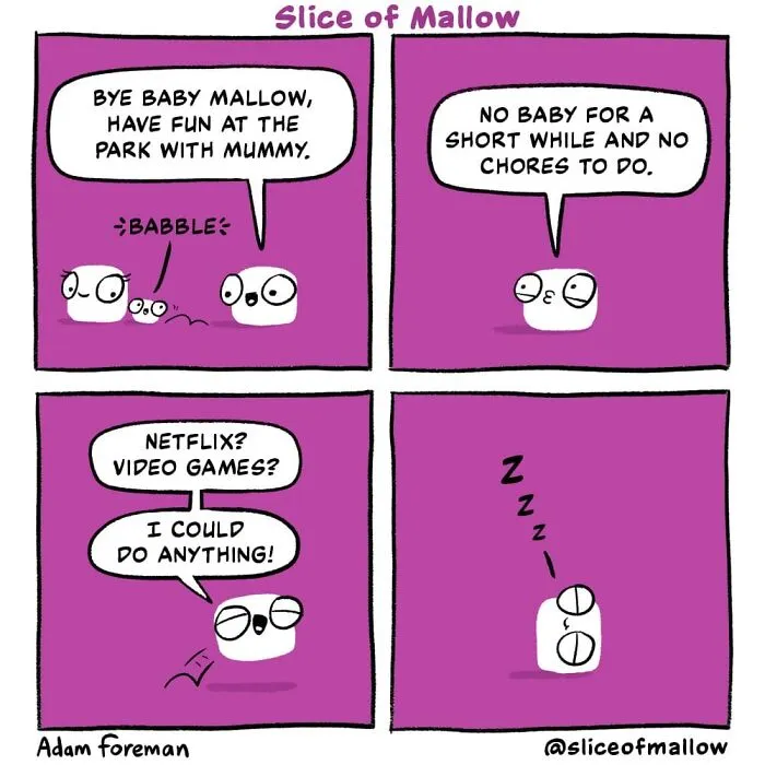 This Artist Makes Colorful Comics With Wholesome And Funny Endings, And Here's The Result (30 Pics)
