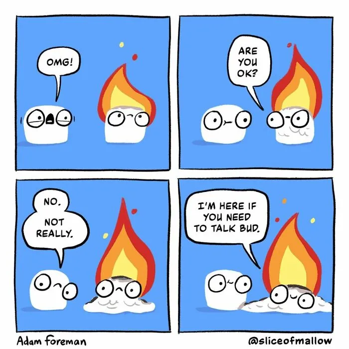 This Artist Makes Colorful Comics With Wholesome And Funny Endings, And Here's The Result (30 Pics)