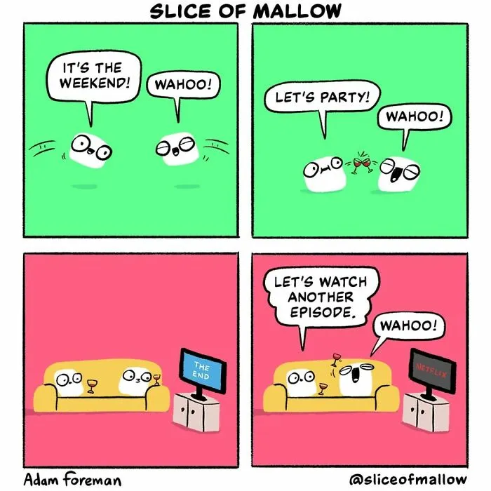 This Artist Makes Colorful Comics With Wholesome And Funny Endings, And Here's The Result (30 Pics)