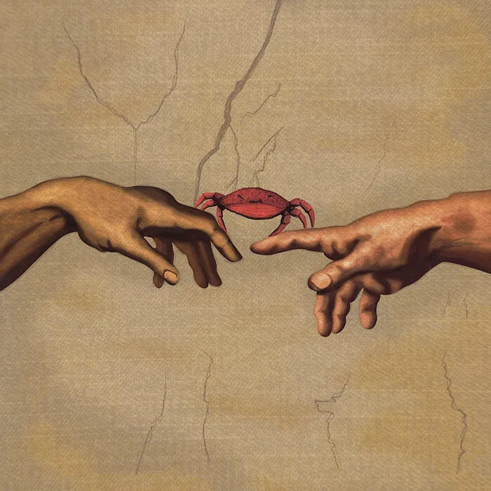 The Creation Of A Sea Creature - Fishelangelo