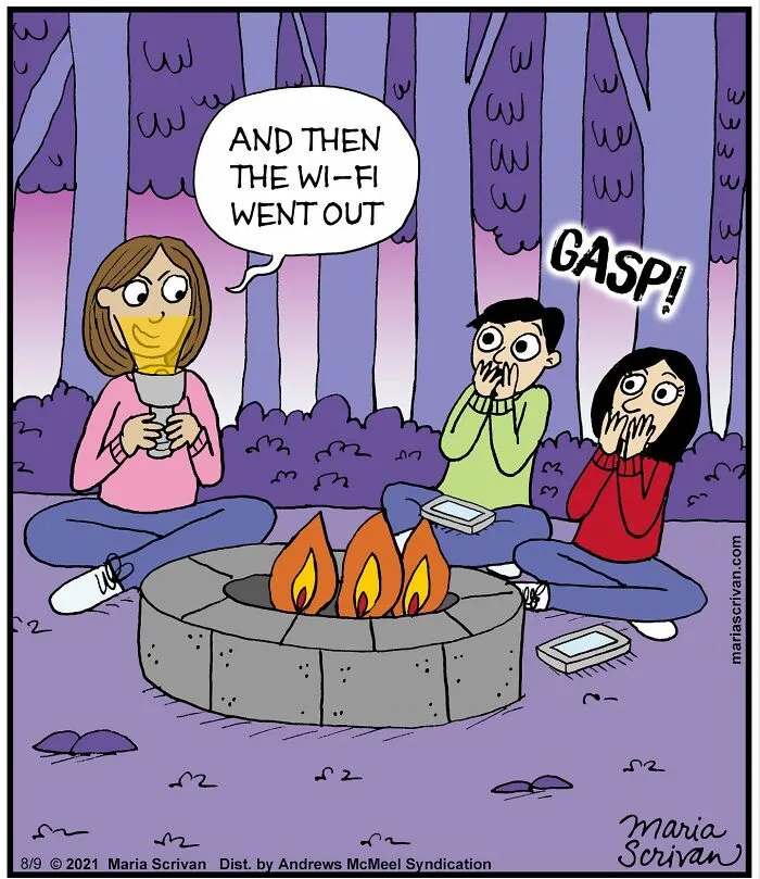 30 Absurd Humor Comics By Maria Scrivan (New Pics)