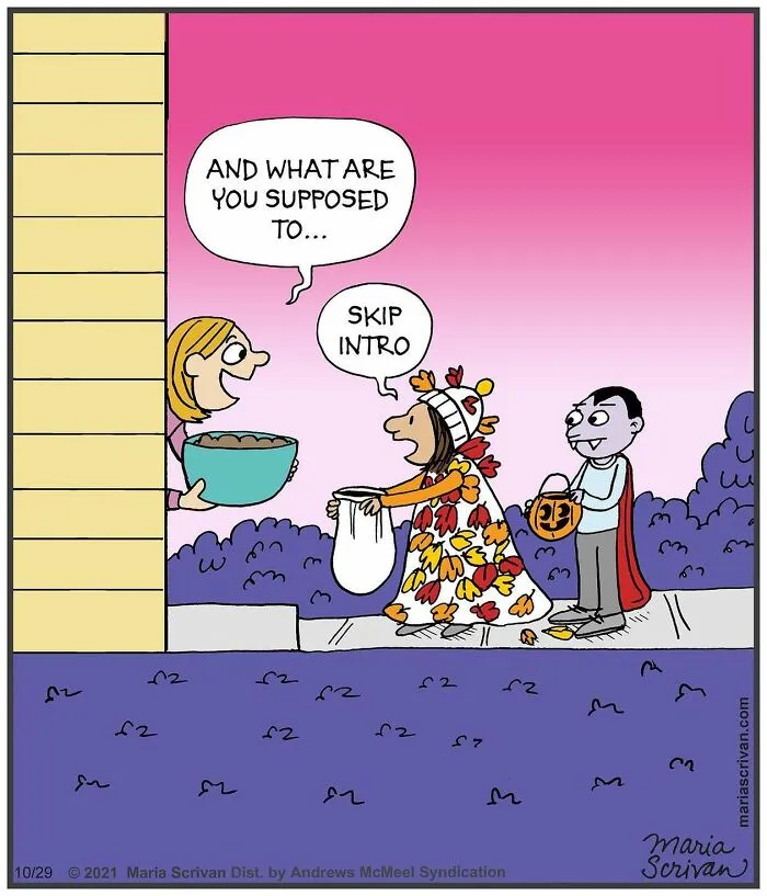 30 Absurd Humor Comics By Maria Scrivan (New Pics)