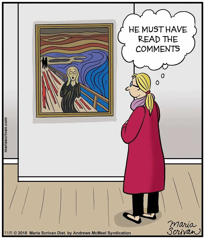 30 Absurd Humor Comics By Maria Scrivan (New Pics)