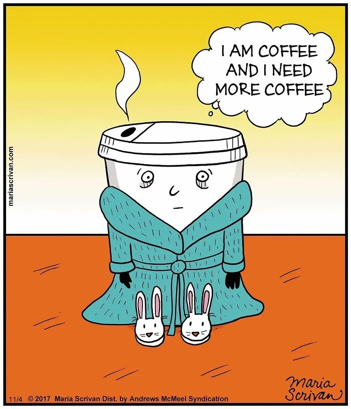 30 Absurd Humor Comics By Maria Scrivan (New Pics)